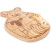 PICNIC TIME Disney Winnie the Pooh Serving Board, Charcuterie Board Set, Wood Cutting Board, (Parawood)