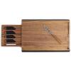 PICNIC TIME Formaggio Cheese Board with Chalkboard Cheese Makers, Charcuterie Board and Food Labels, Acacia Wood Cutting Board, (Acacia Wood)