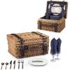 PICNIC TIME NCAA Auburn Tigers Champion Picnic Basket with Deluxe Service for Two