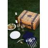 PICNIC TIME NCAA Auburn Tigers Champion Picnic Basket with Deluxe Service for Two
