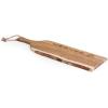 PICNIC TIME NCAA Cal Bears Artisan 24″ Acacia Charcuterie Board with Raw Wood Edge, Cheese Board, Serving Platter, (Acacia Wood)