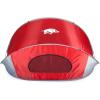 PICNIC TIME NCAA Georgia Tech Yellow Jackets Manta Portable Beach Tent, Pop Up Tent, Beach Sun Shelter Pop Up, (Gray with Black Accents)(Red with Gray Accents)
