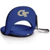 PICNIC TIME NCAA Unisex-Adult NCAA Oniva Portable Reclining Seat(Navy Blue)