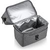 PICNIC TIME NCAA unisex-adult NCAA Urban Lunch Bag(Gray with Black Accents)