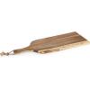 PICNIC TIME NHL Carolina Hurricanes Artisan 24″ Acacia Charcuterie Board with Raw Wood Edge – Cheese Board – Serving Platter
