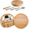 PICNIC TIME NHL Carolina Hurricanes Circo Cheese Board and Knife Set – Charcuterie Board Set – Wood Cutting Board, Parawood