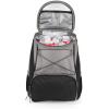 PICNIC TIME NHL Colorado Avalanche PTX Backpack Cooler – Soft Cooler Backpack – Insulated Lunch Bag, Black With Gray Accents