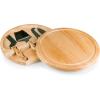 PICNIC TIME NHL Columbus Blue Jackets Circo Cheese Board and Knife Set – Charcuterie Board Set – Wood Cutting Board