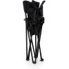 PICNIC TIME NHL PTZ Camp Chair, Picnic Chair, Beach Chair with Carrying Bag, (Black)