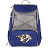 PICNIC TIME NHL Unisex-Adult NHL PTX Backpack Cooler(Navy Blue with Gray Accents)