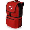 PICNIC TIME NHL Unisex-Adult NHL Zuma Backpack Cooler, Soft Cooler Backpack, Lunch Cooler(Red)