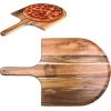 PICNIC TIME NHL unisex-adult NHL Acacia Wood Pizza Peel, Serving Pizza Paddle, Bread Peel(Acacia Wood)