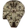 PICNIC TIME Star Wars Millennium Falcon Blanket in a Bag, (Brown with Millennium Falcon Design)