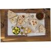 PICNIC TIME Swiss Cheese Board & Knife Set, Novelty Charcuterie Board Set with Cheese Knifes, Cheese Boards Charcuterie Boards, Serving Platter, (Parawood)
