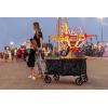 Picnic TIME Disney Mickey Mouse Adventure Wagon XL, Folding Wagon, Beach Wagon, Sport Utility Wagon, (Black)
