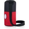 Picnic TIME Disney Mickey Mouse Bottle Cooler Tote with Bottle, Water Bottle Carrier, (Black with Red Pattern)