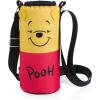 Picnic TIME Disney Winnie The Pooh Bottle Cooler Tote with Bottle, Insulated Water Bottle Carrier, (Red & Yellow)