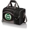Picnic TIME NCAA Malibu Cooler Picnic Basket – Insulated Cooler Tote with Picnic Set(Navy Blue With Black Accents)