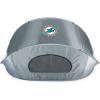 Picnic TIME NFL Manta Portable Beach Tent – Pop Up Tent – Beach Sun Shelter Pop Up(Black/Gray)