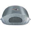 Picnic TIME NFL Manta Portable Beach Tent – Pop Up Tent – Beach Sun Shelter Pop Up(Black/Gray)