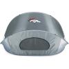 Picnic TIME NFL Manta Portable Beach Tent – Pop Up Tent – Beach Sun Shelter Pop Up(Gray)