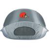Picnic TIME NFL Manta Portable Beach Tent – Pop Up Tent – Beach Sun Shelter Pop Up(Gray)