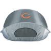 Picnic TIME NFL Manta Portable Beach Tent – Pop Up Tent – Beach Sun Shelter Pop Up(Gray)