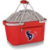 Picnic TIME NFL Metro Basket Collapsible Cooler Tote(Red)