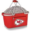 Picnic TIME NFL Metro Basket Collapsible Cooler Tote(Red)