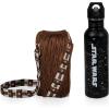 Picnic TIME Star Wars Chewbacca Bottle Cooler Tote with Bottle, Water Bottle Carrier, (Brown)