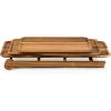 TOSCANA – A Picnic Time Brand 3 Tiered Serving Tray, Charcuterie Boards, Wood Serving Platters, (Acacia Wood)