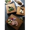 TOSCANA – a Picnic Time Brand Etage Nested Acacia Wood Serving Pedestals, Set of 3