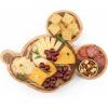 TOSCANA – a Picnic Time brand – Disney Mickey Mouse Disney Classics Mickey Mouse Cutting Board – Wood Cheese Board – Charcuterie Board 14″ x 11″ Natural