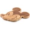 TOSCANA – a Picnic Time brand – Disney Mickey Mouse Disney Classics Mickey Mouse Cutting Board – Wood Cheese Board – Charcuterie Board 14″ x 11″ Natural