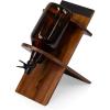LEGACY – a Picnic Time Brand Stand with 64oz Glass Growler Beer Accessories, One Size, Acacia Wood