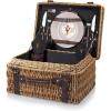 NCAA Arizona State Sun Devils Champion Picnic Basket with Deluxe Service for Two, Black