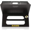 NFL X-Grill Portable Camping Tailgating Charcoal Grill(Los Angeles Rams)