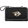NHL Buffalo Sabres Outdoor Picnic Blanket Tote(Black With Black Exterior)