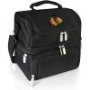 NHL Chicago Blackhawks Pranzo Lunch Bag – Insulated Lunch Box with Picnic Set – Lunch Cooler Bag