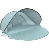 ONIVA – a Picnic Time brand – Manta Portable Beach Tent – Pop Up Tent – Beach Sun Shelter Pop Up, (Navy Blue & White Stripe)(Light Blue)