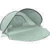 ONIVA – a Picnic Time brand – Manta Portable Beach Tent – Pop Up Tent – Beach Sun Shelter Pop Up, (Navy Blue & White Stripe)(Light Green)
