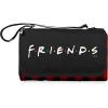 PICNIC TIME 820-00-406-014-17 Warner Bros Blanket Tote Outdoor Picnic Blanket, Beach Blanket, Camping Blanket 13 x 9 x 4 Warner Bro Friends – Red & Black Buffalo Plaid Pattern(Warner Bro Friends – Red & Black Buffalo Plaid Pattern)