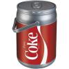 PICNIC TIME Coca-Cola Enjoy Coke Can Cooler, 9 Quarts Hard Cooler, 10 Can Capacity Small Cooler, (Silver)
