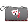 PICNIC TIME Coca-Cola Unity Buy The World A Coke Blanket Tote Outdoor Picnic Blanket, Beach Blanket, Camping Blanket, (Red with Black Flap)(Coca-cola Emoji – Red & White Gingham Pattern With Gray Flap)