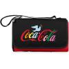 PICNIC TIME Coca-Cola Unity Buy The World A Coke Blanket Tote Outdoor Picnic Blanket, Beach Blanket, Camping Blanket, (Red with Black Flap)(Coca-cola Unity Dove – Red With Black Flap)