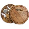 PICNIC TIME Disney Lilo & Stitch Acacia Circo Cheese Board and Knife Set, Charcuterie Board Set, Wood Cutting Board, (Acacia Wood)(Warner Bro Friends Central Perk – Acacia Wood)