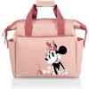 PICNIC TIME Disney Lilo & Stitch Drool On The Go Lunch Bag, Soft Cooler Lunch Box, Insulated Lunch Bag, (Black)(Disney Minnie Mouse – Pink)