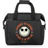 PICNIC TIME Disney Lilo & Stitch Drool On The Go Lunch Bag, Soft Cooler Lunch Box, Insulated Lunch Bag, (Black)(Disney Nightmare Before Christmas Jack – Black)