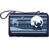 PICNIC TIME Disney Lilo & Stitch Scrump Blanket Tote Outdoor Picnic Blanket, Beach Blanket, Camping Blanket, (Navy Blue with Black Flap)