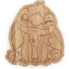 PICNIC TIME Disney Lilo & Stitch Serving Board, Cutting Board, Charcuterie Board, (Parawood)(Lilo & Stitch – Parawood)